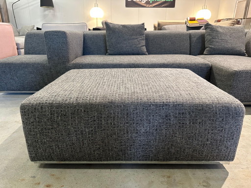 Plus Modular Design Sofa Gray - 3-piece + Hocker