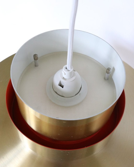 Image 1 of Zweedse messing hanglamp Carl Thore