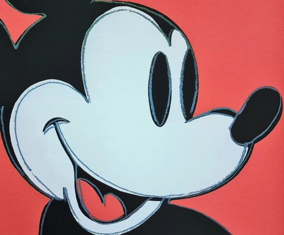 Image 1 of After Andy Warhol, Mickey Mouse, 1980s, Lithograph