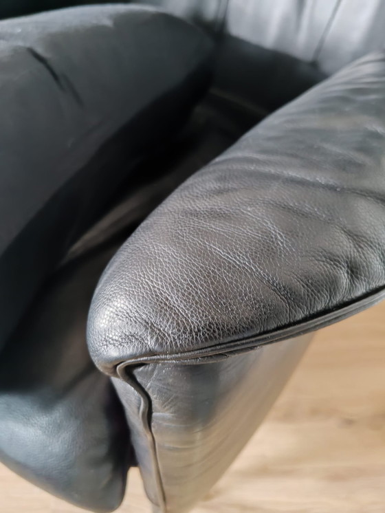 Image 1 of Poltrona De Sede ds23, in pelle nera