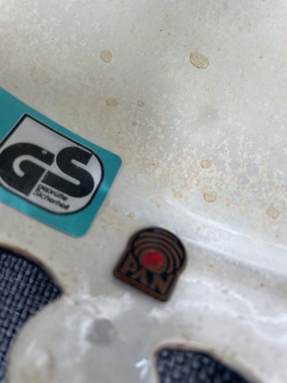 Image 1 of Set di 2 lampade a sospensione PAN Fat Lava Orange