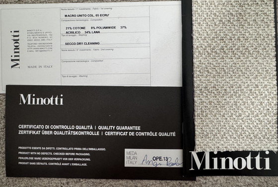 Image 1 of Minotti sofa