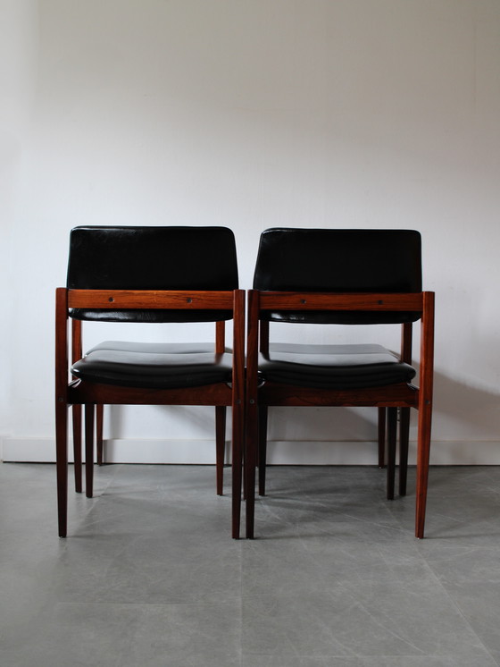 Image 1 of Chaises de salle à manger vintage hollandaises de TopForm