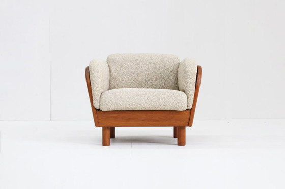 Image 1 of Fauteuil vintage danois en teck, style Olsen Laursen, années 1960
