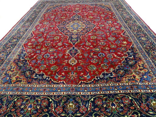 XL-Keshan - 401 x 294 cm - Hand-knotted Persian rug