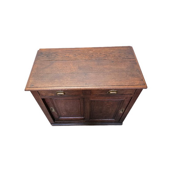 Buffet français ancien à portes coulissantes, seconde moitié du XIXe siècle – Buffet bas, Wood (photo 8 of 9)