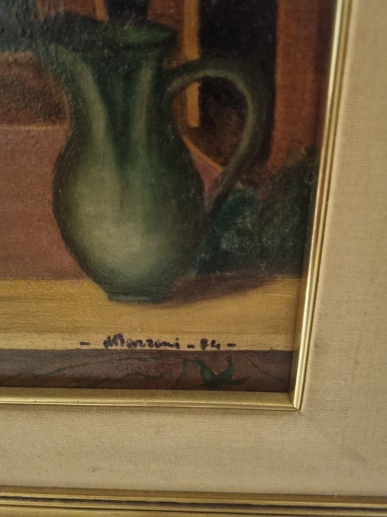 Oil Painting on Canvas - Still Life / Metaphysics (1984) – Paintings & Drawings (photo 4 of 5)