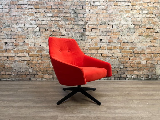 Montis Puk Low – Tissu Rouge | Simon Pengelly – Fauteuils, Metal, Textile (photo 2 of 21)