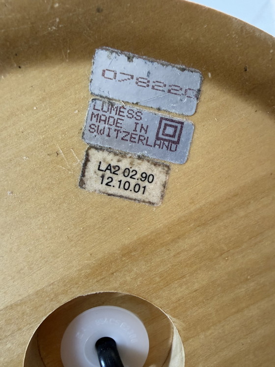 Image 1 of Vintage table lamp Lumess made in Switzerland