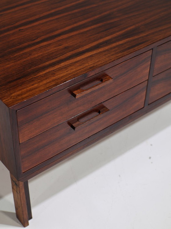 Image 1 of Cassettiera bassa Kai Kristiansen, mobile da ingresso in palissandro