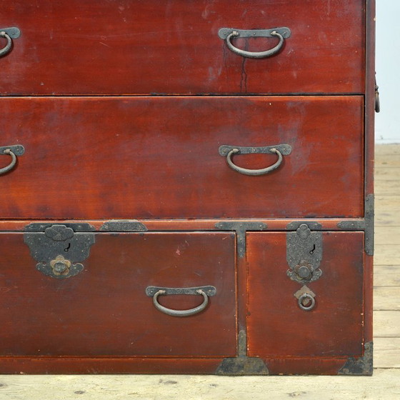 Image 1 of Cassettiera giapponese Tansu, circa 1870