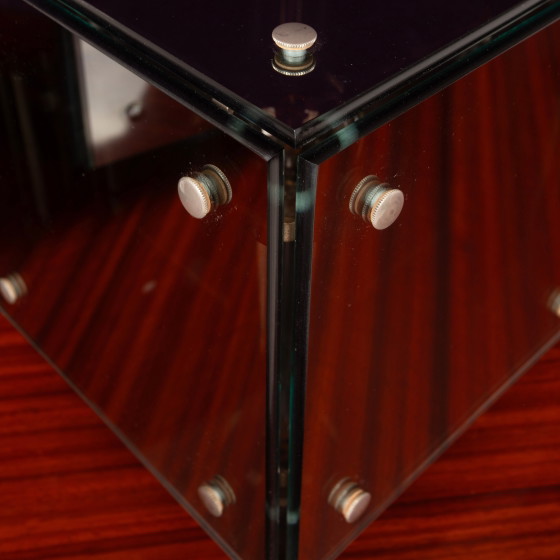 Lampade da tavolo Prisma italiane in vetro e specchio di Studio A.R.D.I.T.I. per Sormani – Metal, Glass (photo 9 of 21)