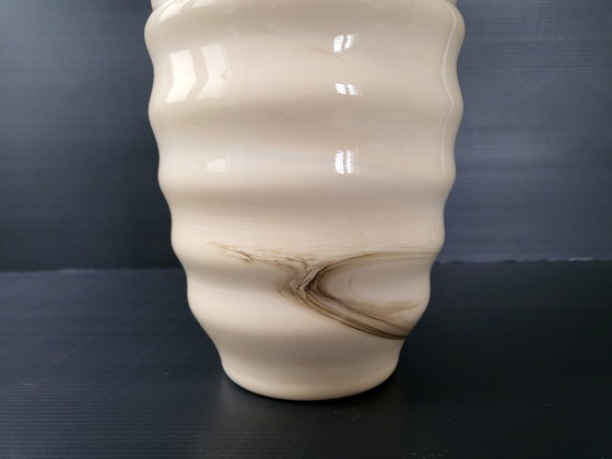 Image 1 of SUPERBO VASO VINTAGE 1970 IN MARMO VETRO DI MURANO (VETRO ARTISTICO MURANO) ANNI '70