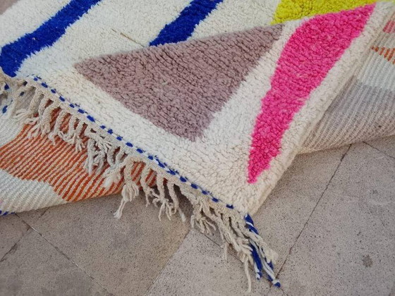 Tappeto marocchino in lana fatto a mano, 250cm x 150cm, pezzo unico. – Tappeti, Wool (photo 6 of 11)