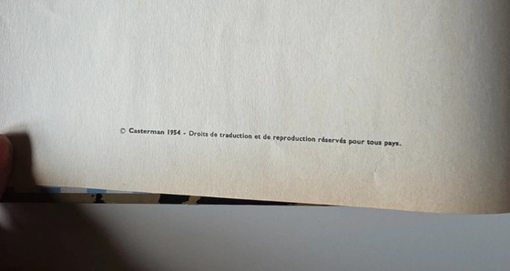 Image 1 of Tintin Tintin en marche sur la lune 1954