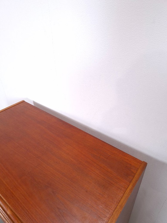 Image 1 of Teak chest of drawers from Denmark with 6 drawers