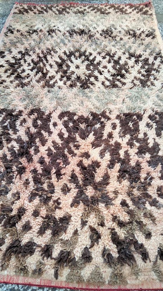 Image 1 of Hand-knotted Berber wool rug 275x150cm
