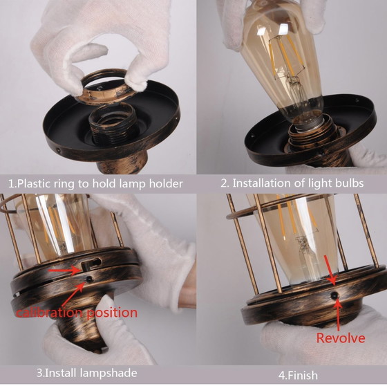 Image 1 of Retro-Tischlampe