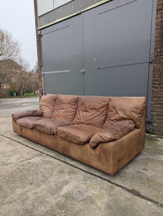 Image 1 of Divano lounge vintage italiano a 3 posti Brunati- Ammannati & Vitelli