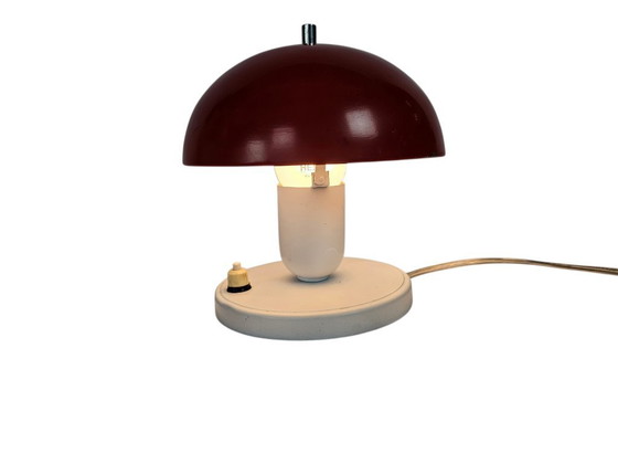 Image 1 of Nordiska - Space Age - Champignon - Lampe de table - Métal - Suède - Années 60