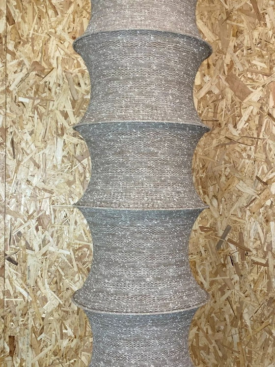 Image 1 of 60s 70s XXL Lamp Hanglamp Buislamp Stof Stof 60s