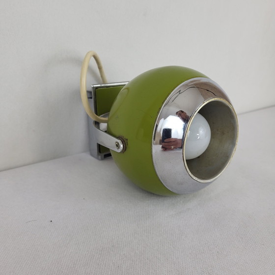 Image 1 of Vintage Eyeball Spaceage wall lamp 1960-70