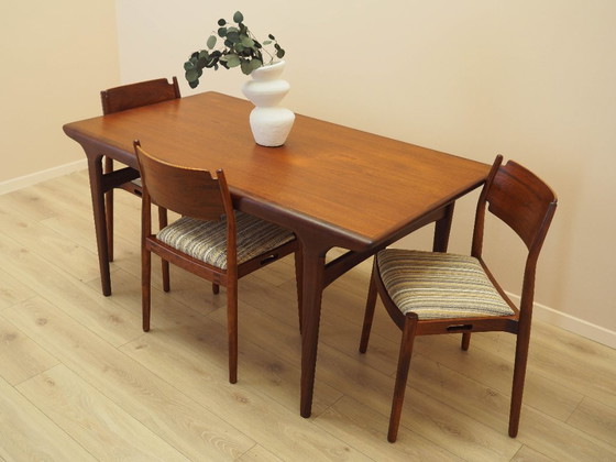 Image 1 of Teak table, Danish design, 1970s, designer: Johannes Andersen
