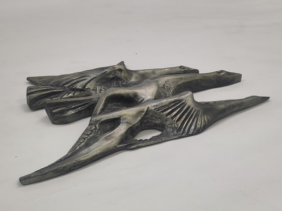 Image 1 of Jaren 70 Ars Munda wanddecoratie brutalist 