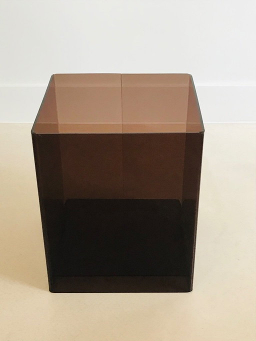 Altuglas wastepaper basket for Michel Dumas, France 1970s