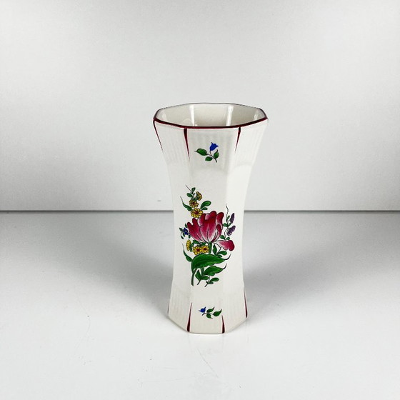 Small Tube Vase KG Lunéville, "Streetlight" Model – Ceramic (photo 3 of 5)