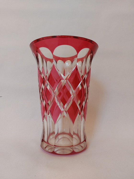 Image 1 of Vintage crystal vase