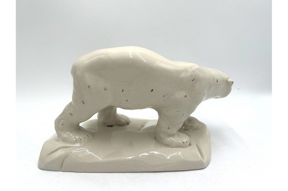 Image 1 of Grande figura di orso polare, Chodzież, Polonia, anni 1950-1960