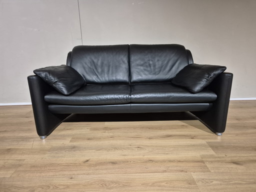 Leolux Fidamigo - 2.5 Seater Sofa - Black - Leather - Design