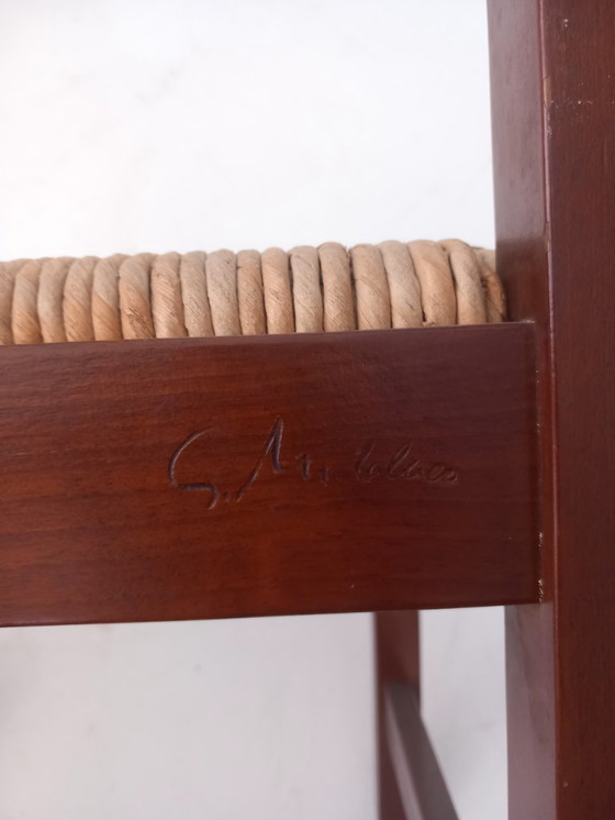 Image 1 of Set of 4 Torbecchia Chairs by Giovanni Michelucci for Poltronova, 70s