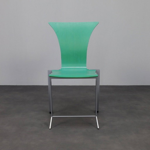 KFF – Karl Friedrich Förster Set of 4 Postmodern Dining Chairs, 1990s