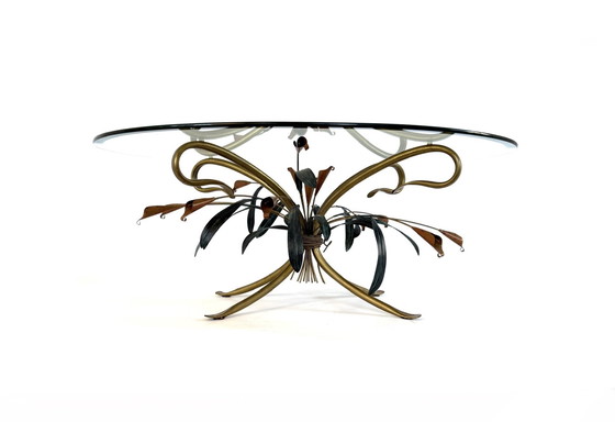 Image 1 of Tavolino vintage Hollywood Regency, Hans Kögl '60