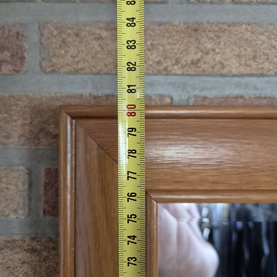 Image 1 of Pine sideboard with freestanding mirror with original hinges and locks