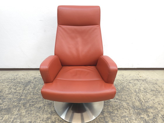 Image 1 of De Sede ds 256 designstoel, leren stoel, draaistoel