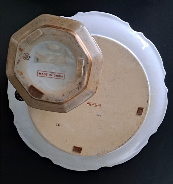 Image 1 of Set schaal en kruik made in China 