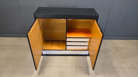 Image 1 of Mobile bar nero in stile brutalista, anni '70