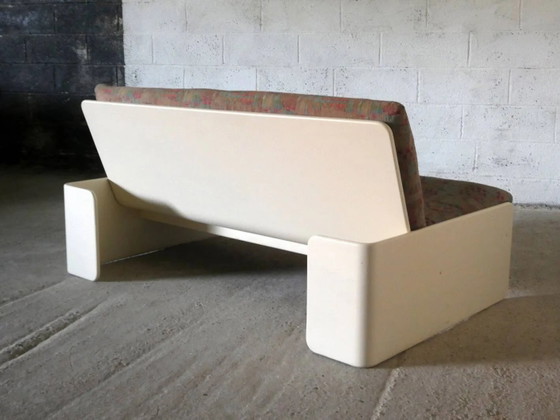 sofa by Erik Deforce for Hi-Plan, 1972 – 2 seaters, Wood, Space Age (photo 8 of 11)