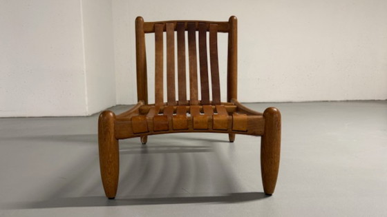 Image 1 of Brutalistische loungestoel jaren 60