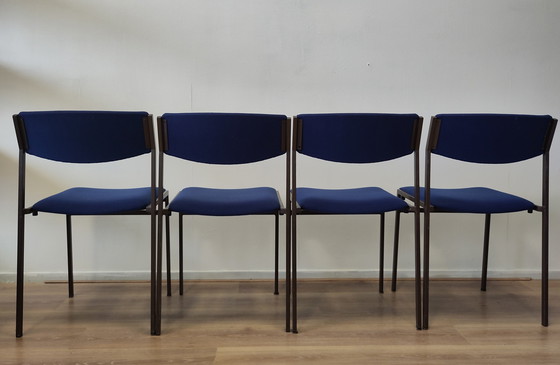 Image 1 of 4x dining chair Gijs van der Sluis 1970s