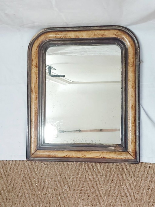miroir Louis philippe début XXème (40X33cm)