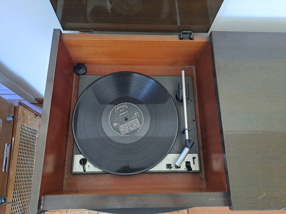 Image 1 of Vintage Grundig Bergamo 5 radio cabinet – stereo cabinet (mid-century design)