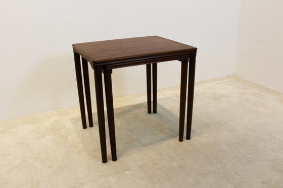 Nesting Tables by E. W. Bach for Furniture Factory Toften, Bach (E.W.), Side tables (photo 3 of 9)