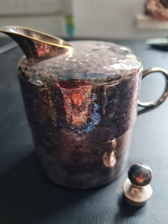 Image 1 of Silver-plated Art Deco pitcher WMF, Germany, 1930s vintage