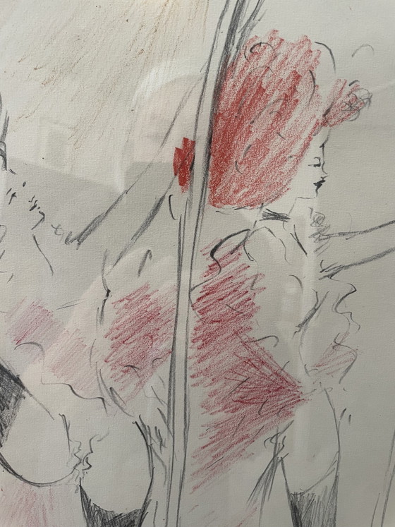 Color Lithograph by Marcel Vertes – Lithographs & prints, Glass, Paper (photo 4 of 7)