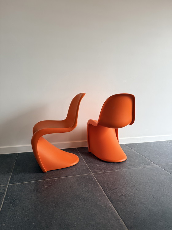 2 x Verner Panton Junior – Vitra, Sedie da pranzo, Plastic (photo 3 of 6)