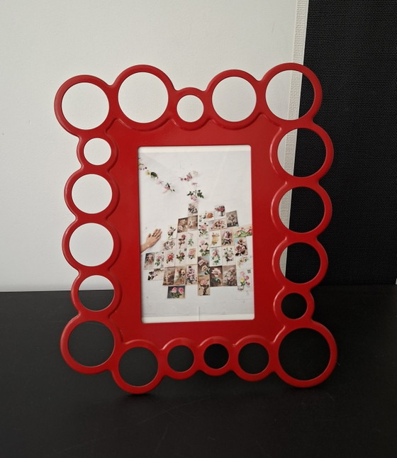 Cornice per foto vintage Ikea Olsbo in rosso dalla fine degli anni '90 – Cornici per foto, Metal (photo 2 of 5)
